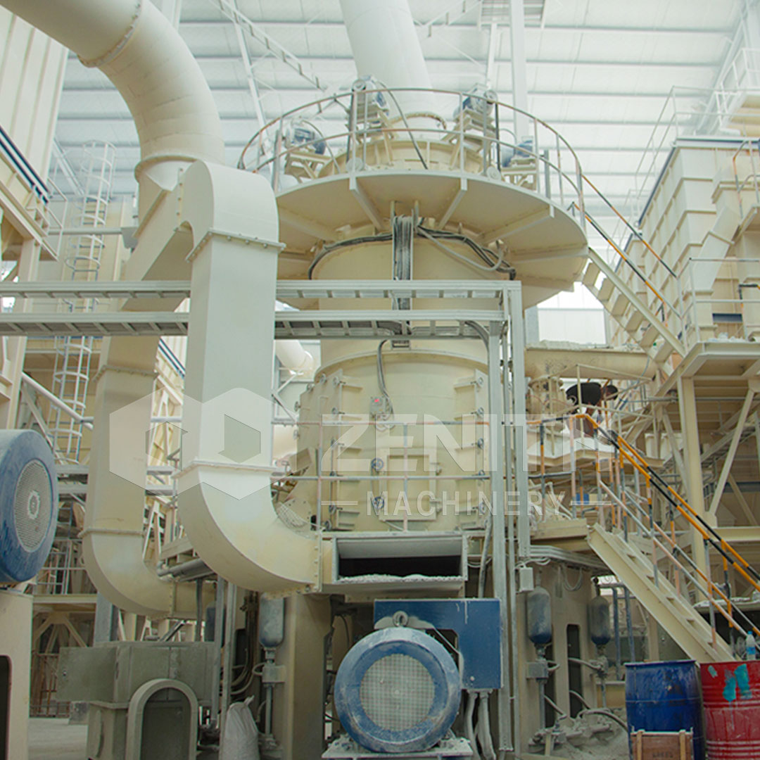 Diagram of multi-stage classifier system in grinding mill