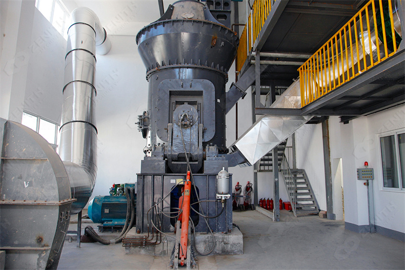 MTW Series grinding mill installation in industrial plant