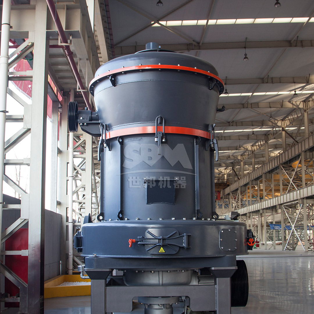 Overview of a modern calcium carbonate grinding plant with milling and classification equipment