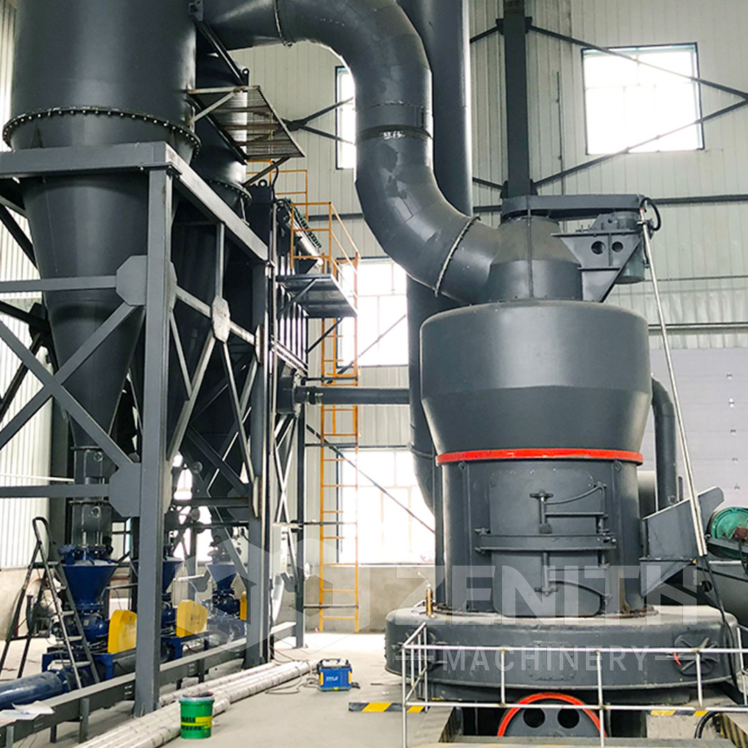 Pulse jet dust collector in grinding plant