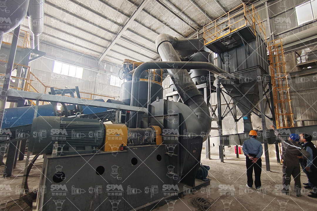 MTW Series Trapezium Mill for GCC production